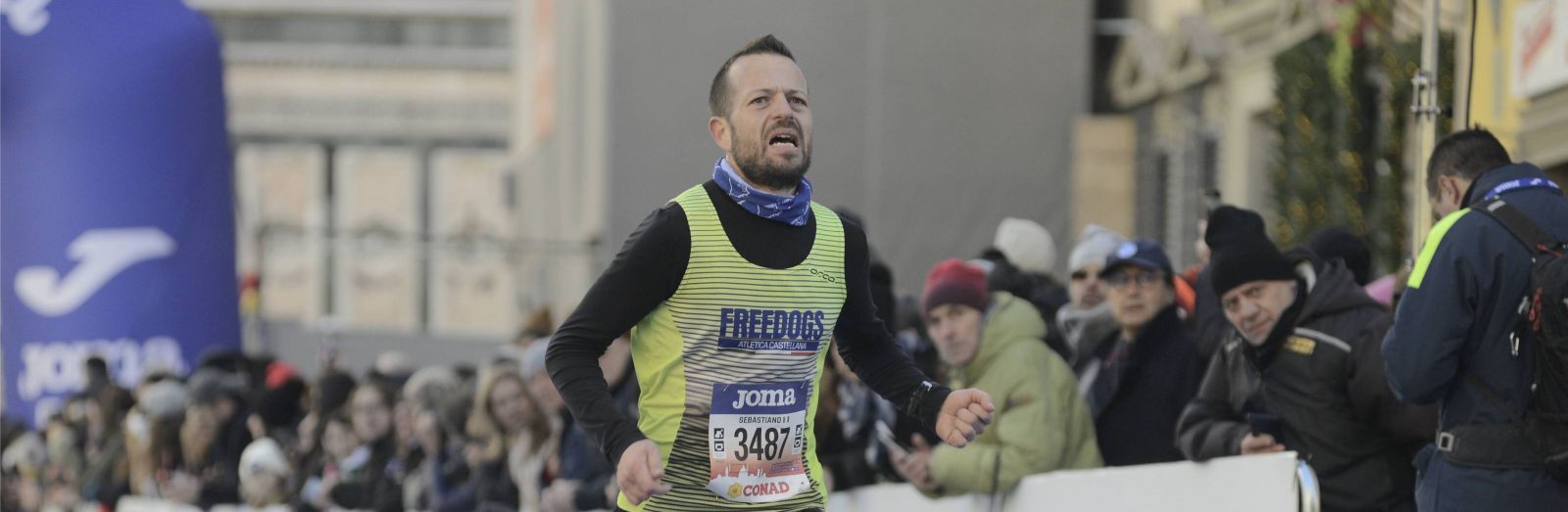 foto Domenica sono state grandi le notizie giunte dalla terra del sommo poeta. Il top runner gialloblu, Sebastiano Di Masi, ha compiuto un'impresa