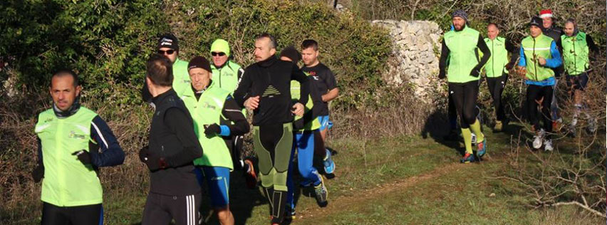 foto Santo Stefano di corsa sul tracciato dell'Acquedotto