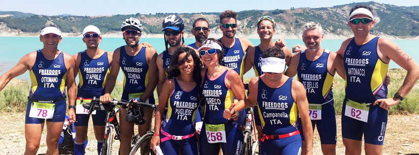 foto A Senise un triathlon olimpico da folli!