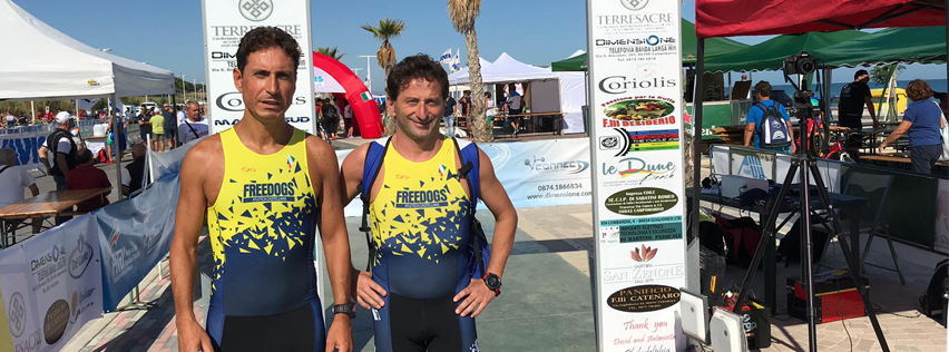 foto Freedogs a Termoli per il Triathlon Sprint