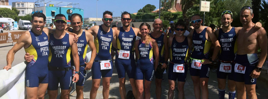 foto Triathlon, a Trani sei podi di categoria